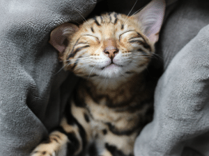 Waarom snort een kat?