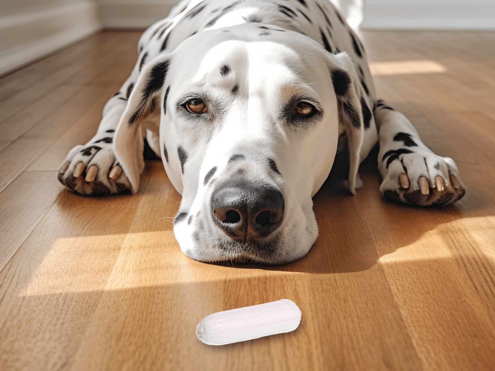 Waarom eet mijn hond een tampon?